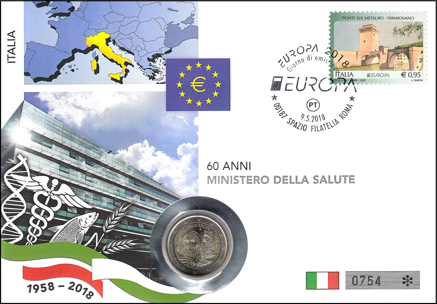 60. OBLETNICA USTANOVITVE ITALIJANSKEGA MINISTRSTVA ZA ZDRAVJE